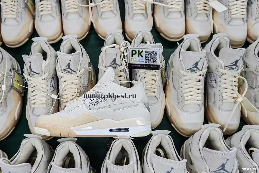 JORDAN SAIL OFF-WHITE TO READY SHIP RETRO MATERIALS RETAIL 4 0602